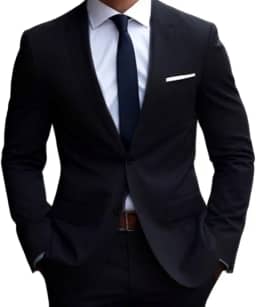 Terno Slim Masculino Executivo Corte Italiano - Calça e Blazer