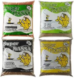 KIT 10 MASSAS PARA PEIXE SUPER MASSA – MASSA PREMIUM!! SEGREDO PARA SUA MELHOR PESCARIA!