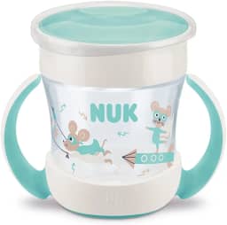NUK Copo Mini Magic Cup 360º Com Alça Evolution 160Ml– Neutral Branco