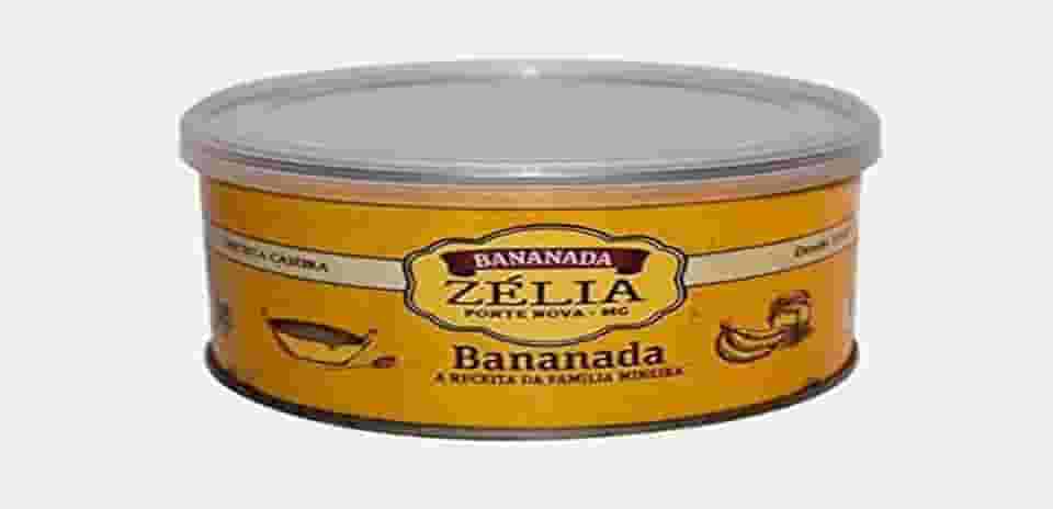 Doces Zélia Bananada Zélia Lata 400G
