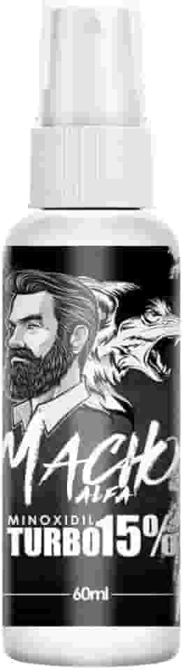 3 Tônico Capilar para Crescimento de Barba e Cabelo Macho Alfa