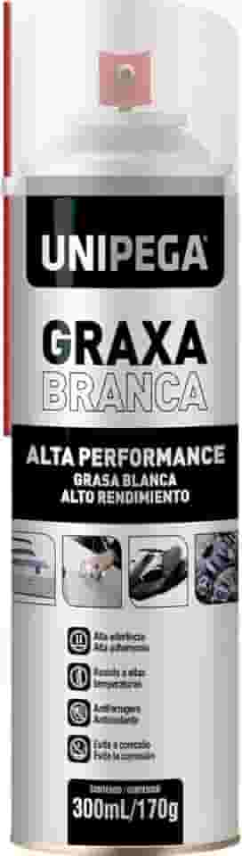 Graxa Em Spray De Alta Performance Lubrificação Branca 300ml