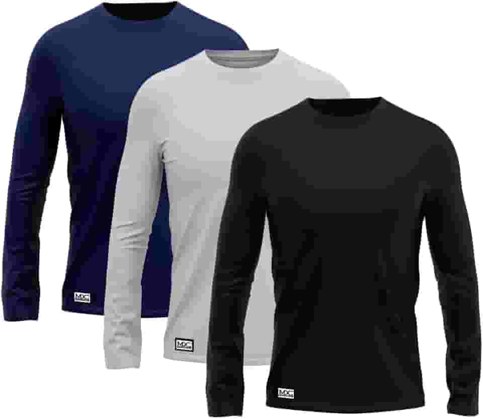 Kit 3 Camisetas UV Camisa Lisa Proteção Solar Segunda Pele MXC BRASIL