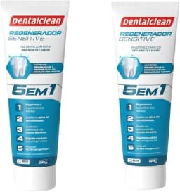 Kit Gel Dental Regenerador Sensitive 5 em 1 com Flúor – Proteção Avançada Contra Sensibilidade – 90g cada (2)