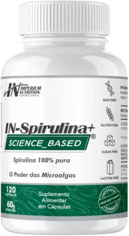 IN-Spirulina+ (Spirulina 120 Cápsulas) Imperium Nutrition