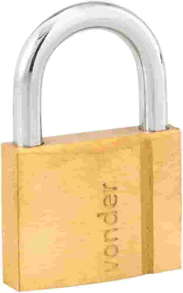 Vonder, Cadeado De Latão 40 Mm, Encartelado.