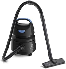 Aspirador água pó Electrolux compacto potente função sopro 1400W 12 L total 5 L util protetor termico AWD01 127v