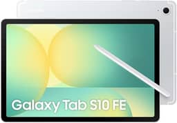 Tablet Samsung Galaxy Tab S10 FE, Prata, 128GB, 8GB RAM, Tela Imersiva de 10.9" 90Hz, Camera Traseira de 13MP, Câmera Frontal de 12MP Ultra Wide, Wifi 6, IP68, Android 15