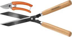 Tramontina Conjunto de Tesoura de Poda e Tesoura para Cerca-Viva/Grama 2 Peças