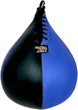 Bola Punching Ball Pera Lenta - Preto/Azul - Jugui