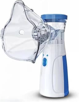 Nebulizador Portátil Silencioso, Inalador Ultrassônico Compacto, Sem Fio, Indicado para Adultos, Crianças e Idosos – Uso Diário, Alívio Rápido e para Todas as Idades - Premium