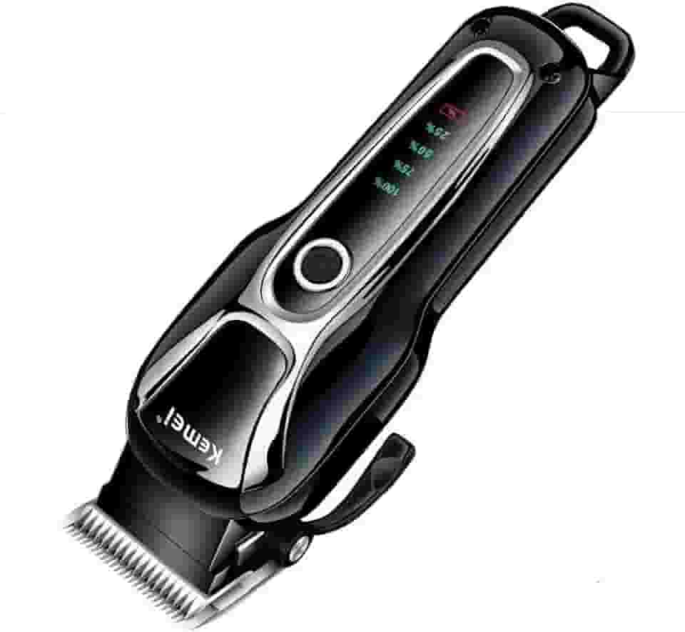 MAQUINA DE TOSA SEM FIO PROFISSIONAL PARA PETS KEMEI KM-1991