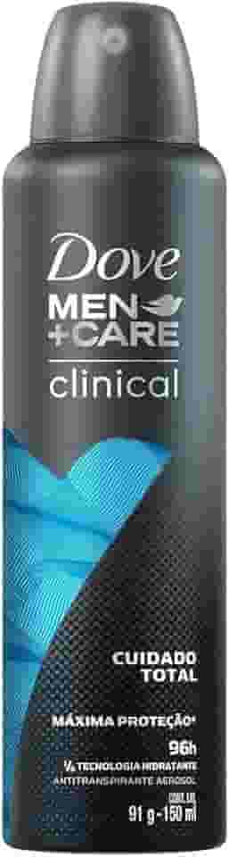 Dove Desodorante Aerossol Men+Care Clinical Cuidado Total 150ml