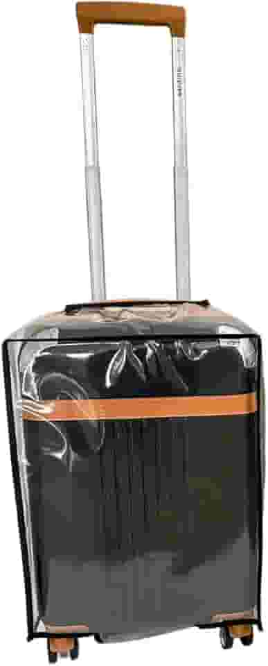 Capa Protetora de Mala de Viagem - Pvc Cristal Transparente Grosso Resistente - P20 M24 G28 - Capa de Bagagem à prova D'água poeira sujeira Arranhões Diminui o Impacto (P - 20 Polegadas)