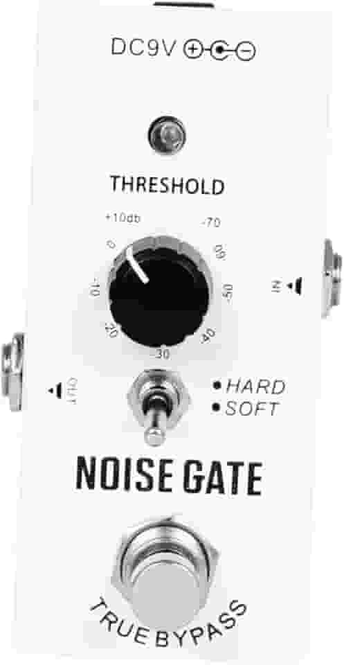 Esquirla Pedal de Guitarra Noise Gate Pedal de Efeitos para Guitarra Elétrica