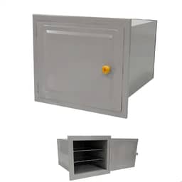 Forno para Fogão a Lenha Nº 3, Sem Cinzeiro, Aço