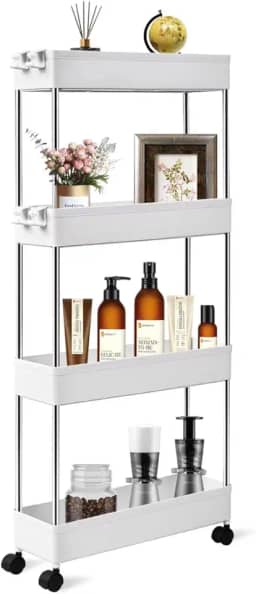 Carrinho Organizador Multiuso - 4 Prateleiras - R78