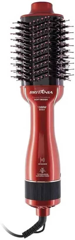 Escova Secadora Britânia BES12V Soft 1300w Bivolt