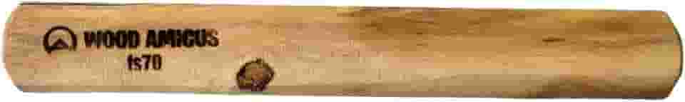 Amicus Mordedor Brinquedo Sustentável de Madeira do Café Wood Amicus para Cães, Médio 20cm