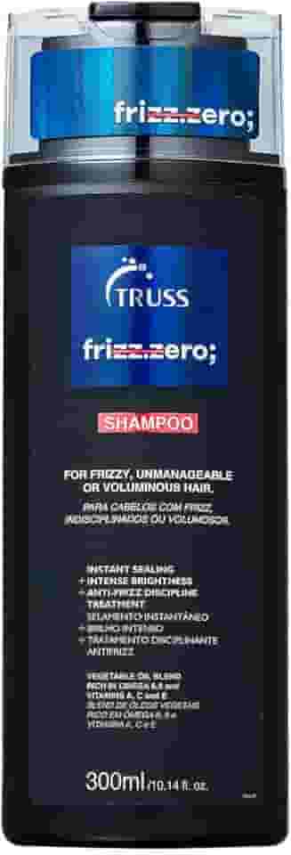 Truss Shampoo Frizz Zero | Controle de Frizz e Brilho Intenso | 300ml