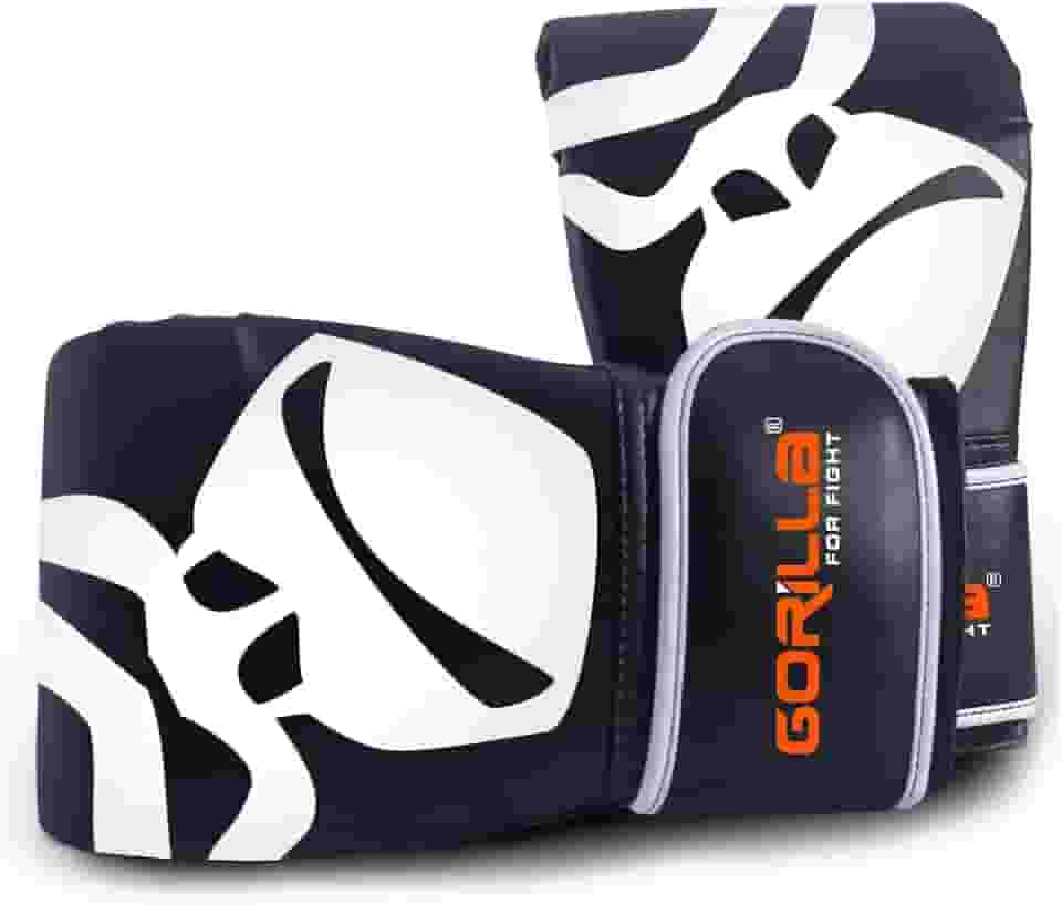 Par Luva Muay Thai Boxe Bate Saco PRO Luva Luta Equipamento Original Gorilla -