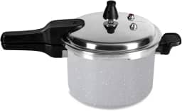 Brinox - Panela de Pressão Ceramic Life Super com Fundo de Indução 4,2L - Cinza