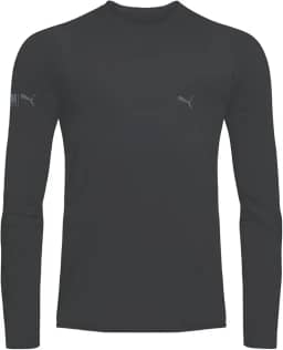 Camiseta Térmica Puma Manga Longa Segunda Pele Masculina Academia Proteção UV 50+ Fio LYCRA®