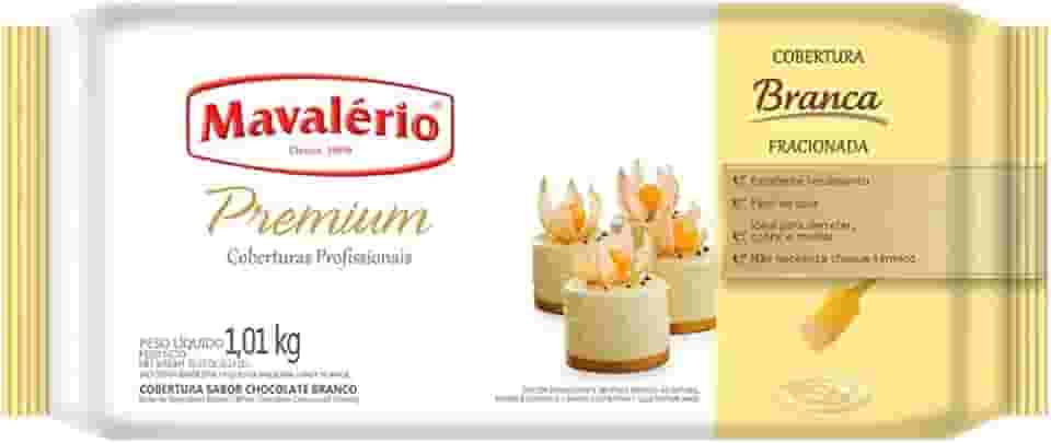 COBERTURA FRACIONADA PREMIUM BRANCA 1,01KG MAVALÉRIO
