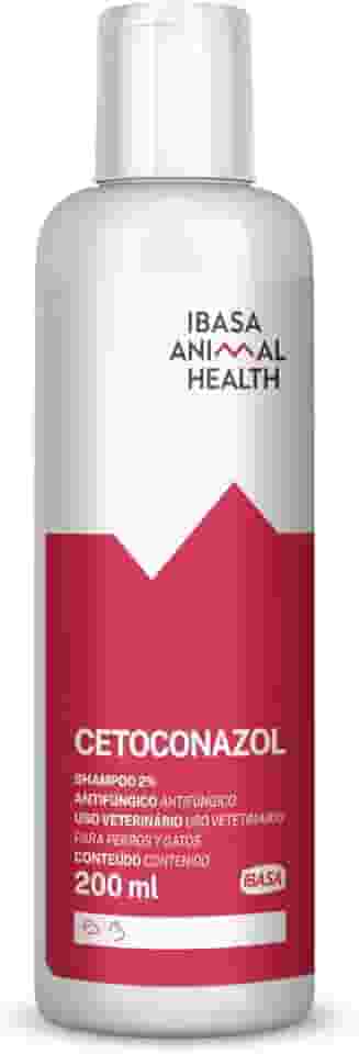 Ibasa Shampoo Antifúngico Cetoconazol Para Cães E Gatos 200Ml