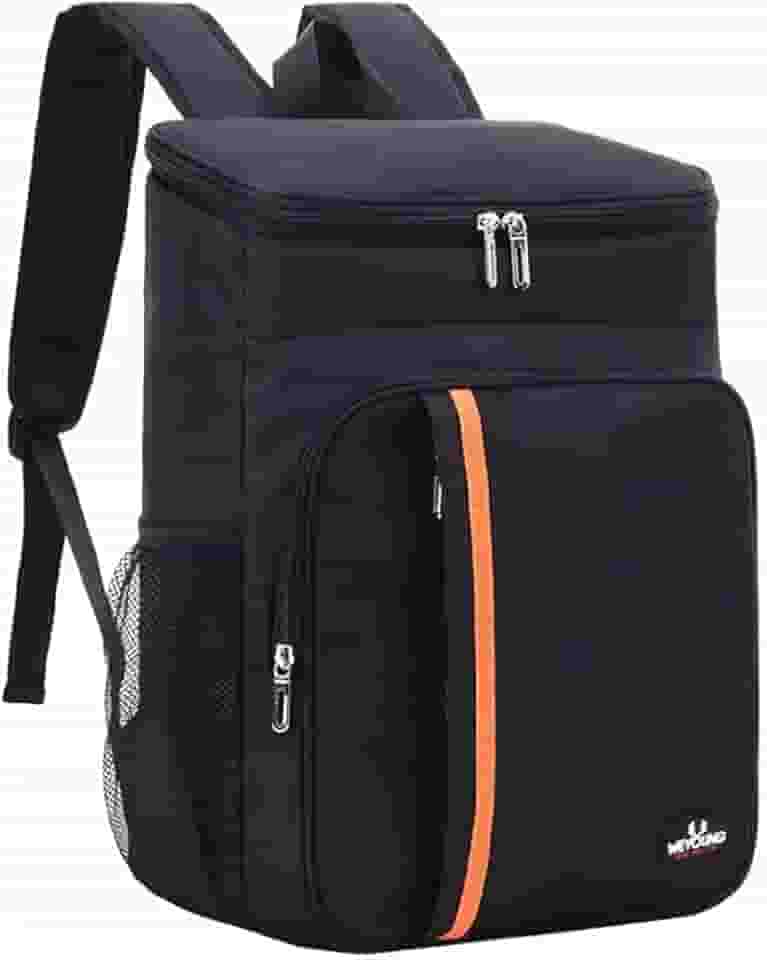 Mochila Térmica 23 L Bag Cooler Impermeável Reforçada para Marmita, Cerveja Gelada, Viagem, Praia, Academia e Trabalho Bolsa Térmica Masculina e Feminina Portátil Premium