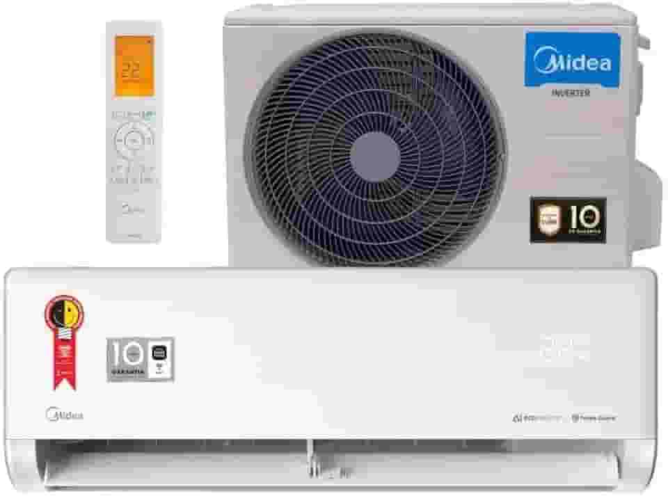Ar Condicionado Split Inverter Midea AI Ecomaster 18000 BTUs Quente e Frio 220V 38EZVQA18M5