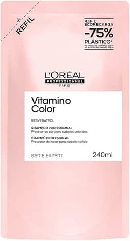L’Oréal Professionnel | Vitamino Color Shampoo Refil | Com Resveratrol para cabelos coloridos | SERIE EXPERT | 240ml