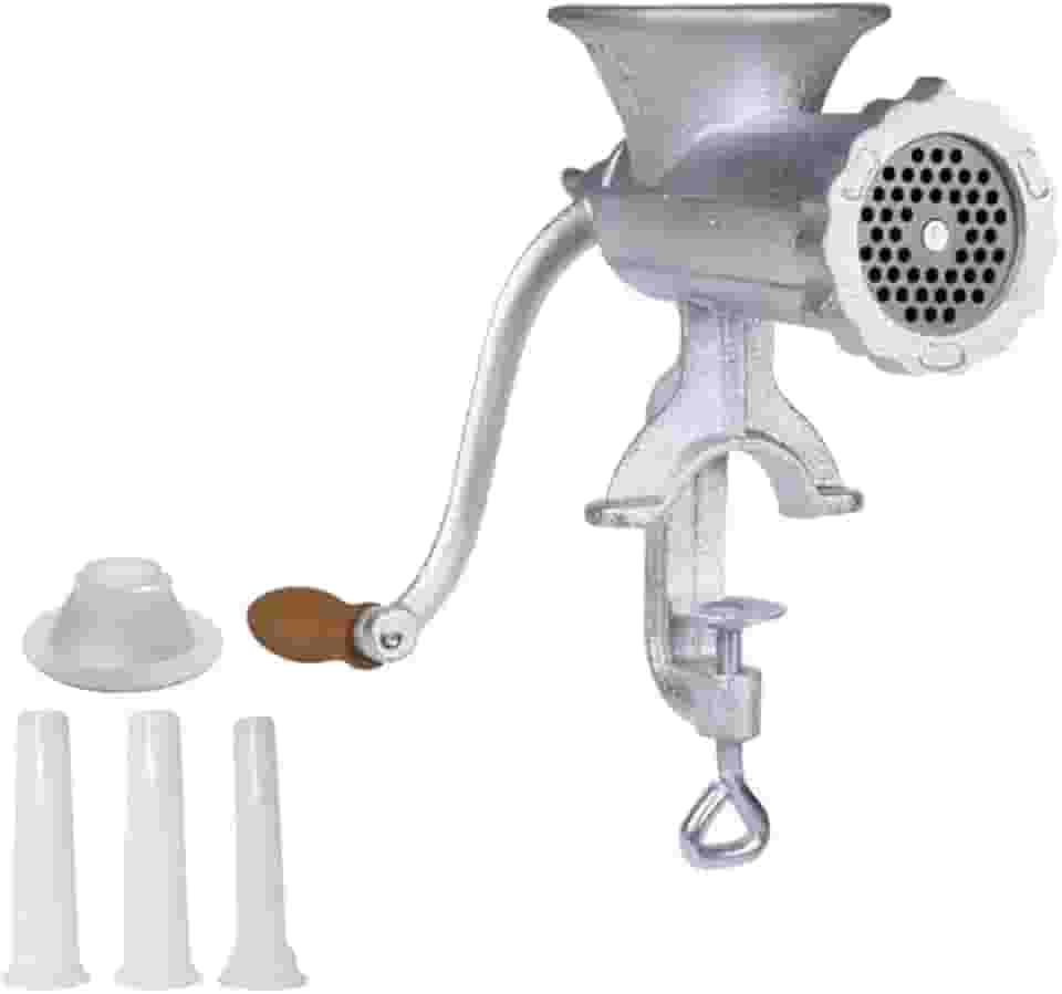 Moedor de Carne, Ervas e Preparo de Linguças N°10 Manual de Ferro Fundido Dasshaus – Desmontável e Prático