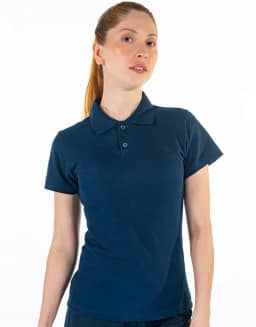 Baby Look Polo Feminina Premium Para Trabalho Visual Moderno
