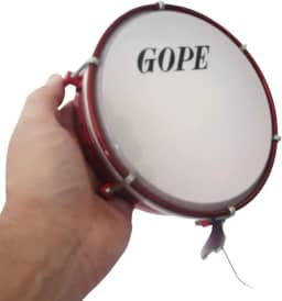 TAMBORIM 6' ALUM. FRISADO 6 AFIN. SELFIE CEREJA (595ALSC)