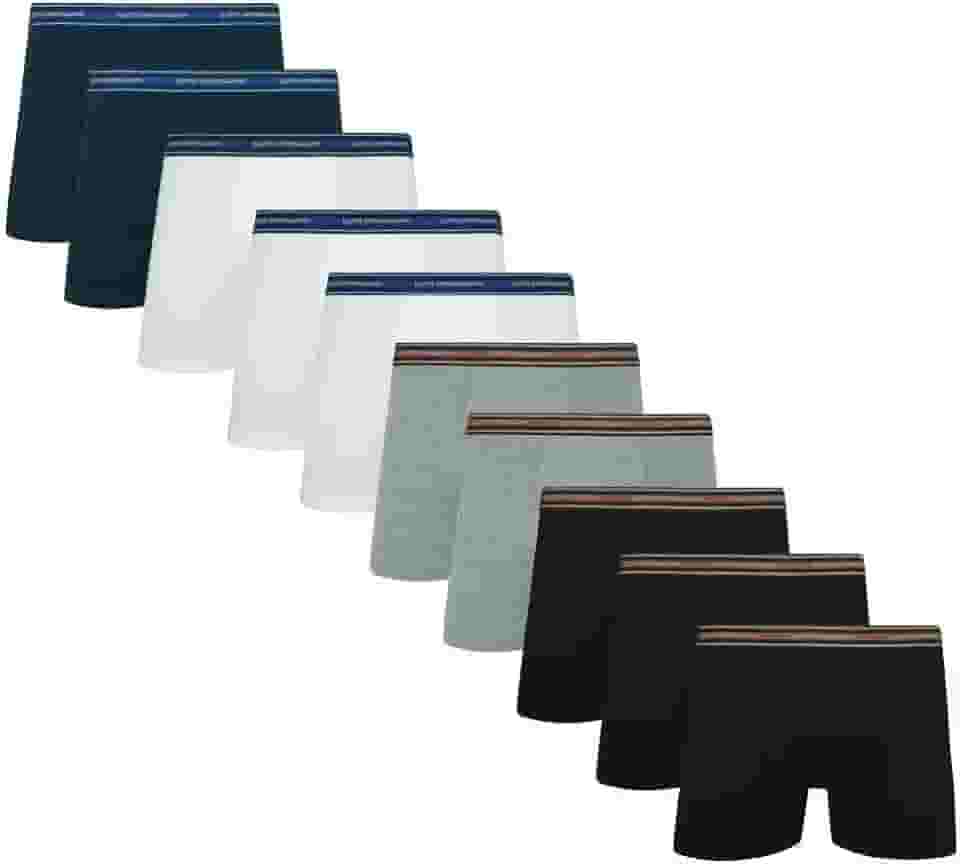 Kit 10 Cuecas Boxer Lupo Sortido