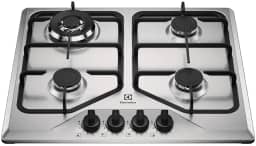 Electrolux Cooktop 4 Bocas a Gás Electrolux Inox Experience Multi Chama e Grade Ferro Fundido (KE4XC) Bivolt