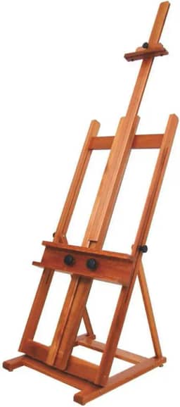 Cavalete para Pintura, Estúdio Super Luxo, Modelo Dulce, Suporta Telas de até 1,85 m de altura, Trident, 12326