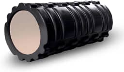 Rolo de Liberação Miofascial EVA e PP - Preto e Branco 30CM Premium