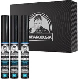 Barba Robusta Kit Para Preencher as Falhas da Barba 3 Preenchedores de Barba