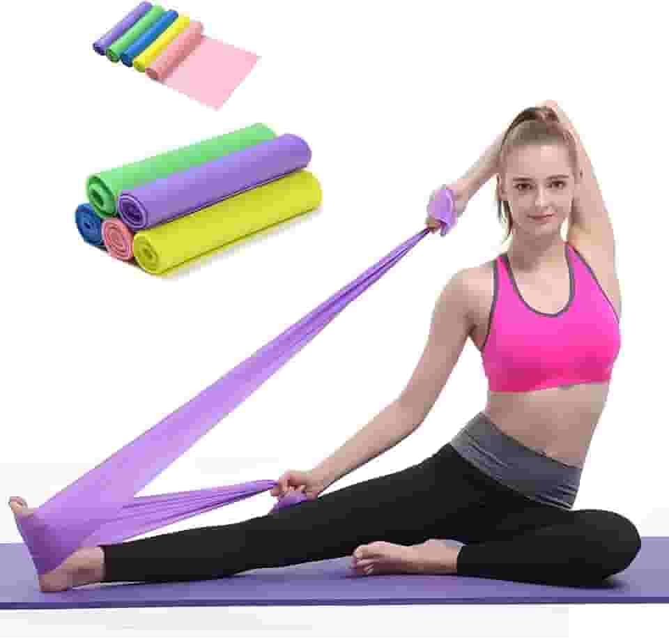 KIT com 3 Faixas Thera BandS de Resistência Fisioterapia Fortalecimento