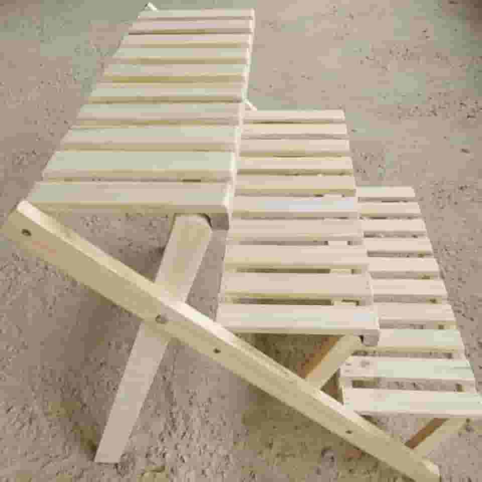 Floreira Escada Para Vasos De Flores Decorativa Jardim Vertical Estante Multiuso Em Madeira Pinus Natural(CRUA)