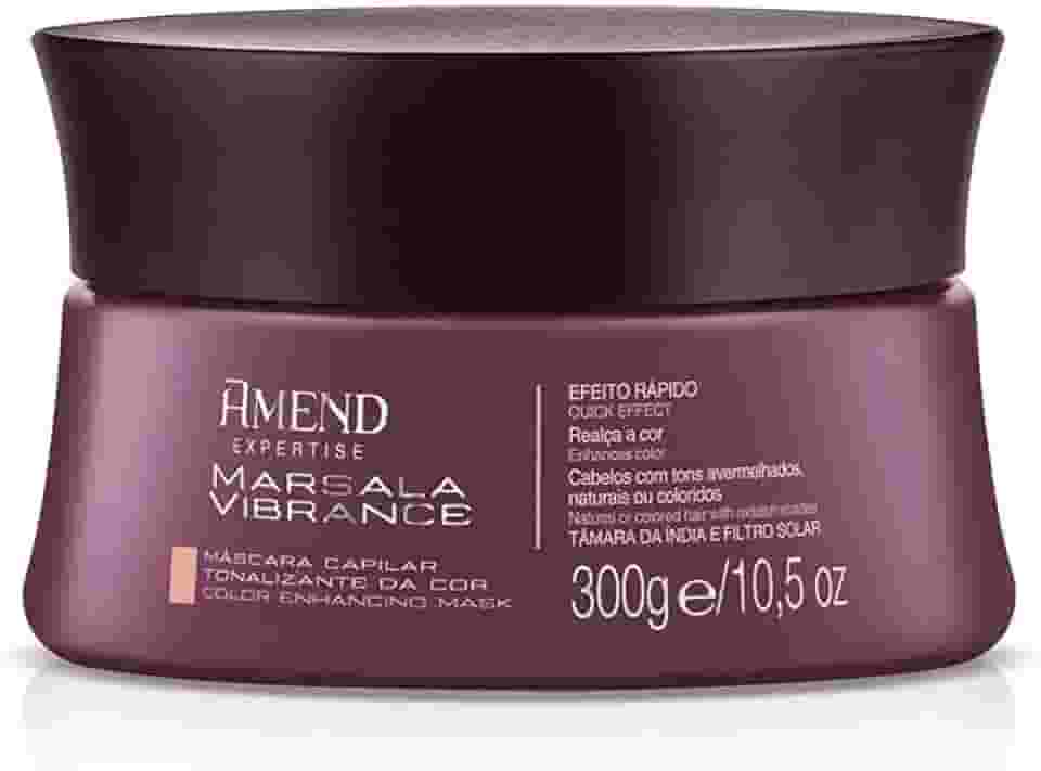 Máscara Amend Expertise Cuidado Da Cor, 300g, Specialist Blonde, Black Illuminated, Cobre Effect, Marsala Vibrance, Castanho Brilliant, Red Revival (Marsala Vibrance)