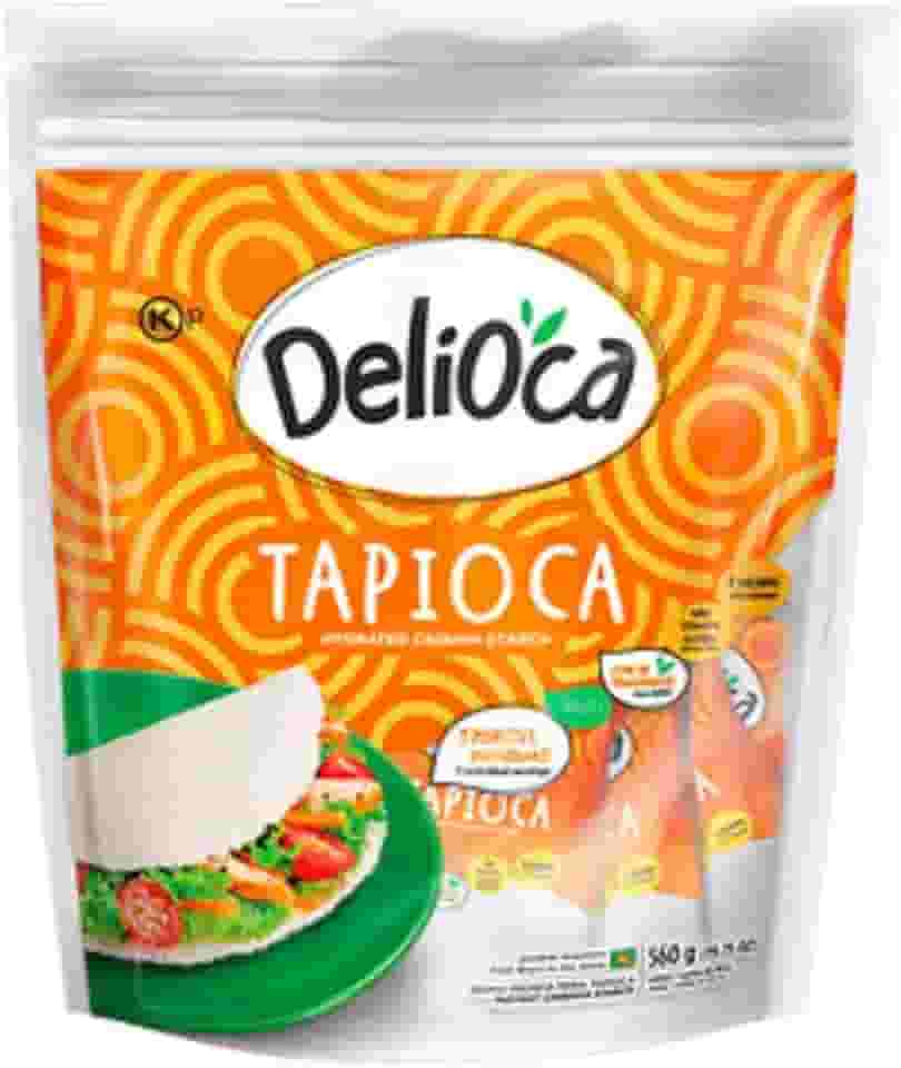 Tapioca Delioca Premium Hidratada 560g, 7 sachês