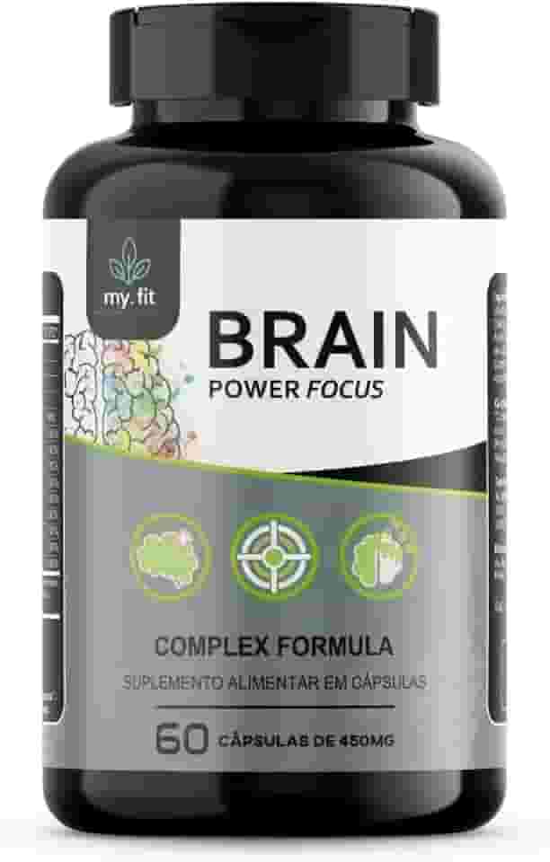 Nootrópico Brain Power Focus - (60 Cápsulas) - Fórmula Completa
