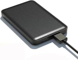 HD Externo Portátil 2.5'' 250GB USB 3.0 - Compatível com PC, Notebook e Mac - Ultra Rápido, Resistente e Leve - Backup e Armazenamento de Dados - Preto