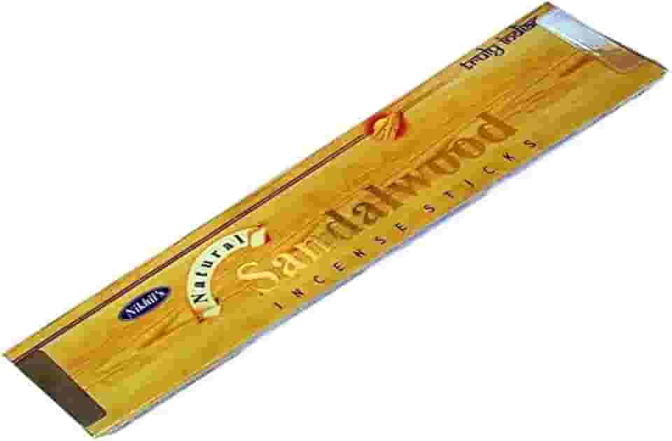 Incenso Natural Sandalwood Incense Sticks Nikhils