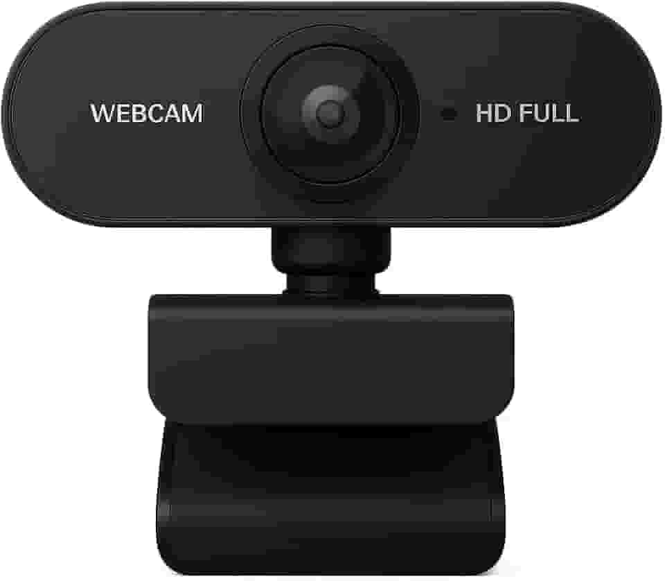 Webcam Camera Full Hd Zoom 1080p 360 Graus Entrada Usb 2.0 Com Microfone Ideal para Videoconferencia Zoom Meet Teams Livestream Aulas online Reunião Skype Premium