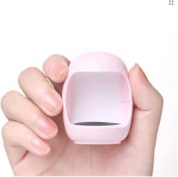 Mini Secador Cabine Unhas Secagem Rápida 30 seg Luz Uv Led. Marca Ana Baby Imports