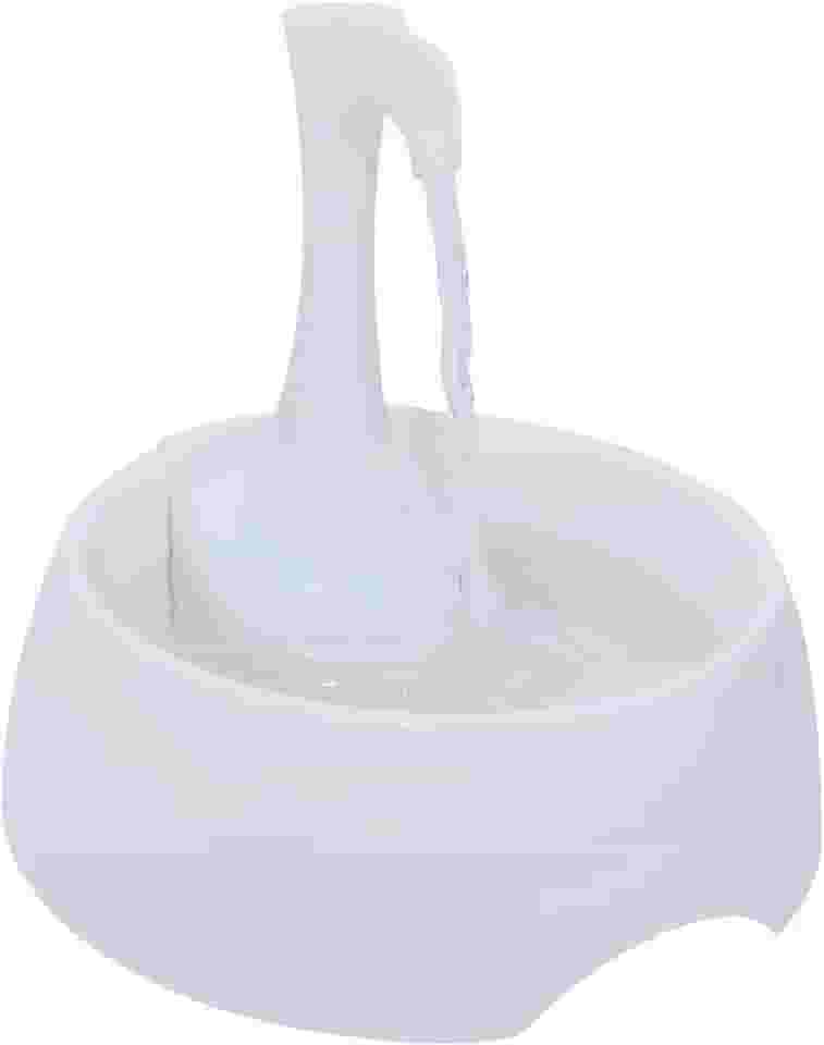 AMICUS - Fonte Bebedouro de água AQUA FIRST USB para Gatos e Cães Bivolt, Bebedouro para Animais de Estimação - Design Ergonômico, Portátil, Bivolt - 1,2L de Capacidade - Branco